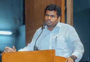 அரசியல் கட்சித் தலைவர் மாடுகளை நிற்க வைத்து பேசிக் கொண்டிருக்கிறார்; அண்ணாமலை கிண்டல் 