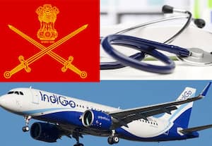 விமானத்தில் நடுவானில் மயங்கிய பயணி: உடனடி சிகிச்சை அளித்து காப்பாற்றிய ராணுவ டாக்டருக்கு குவிகிறது பாராட்டு