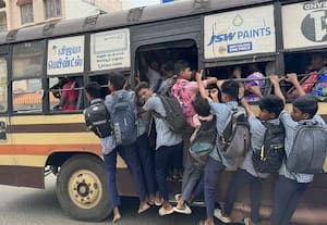 படிக்கும் வயசில் படிக்கட்டு பயணம் எதுக்கு; மாணவர்கள் செயலால் டிரைவர்கள் தவிப்பு
