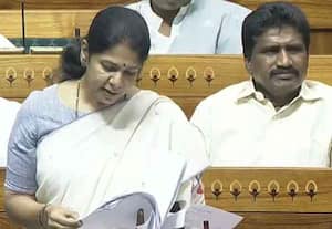 உள்நோக்கத்துடன் பழி சுமத்துகிறார் அமித் ஷா; லோக்சபா விவாதத்தில் கனிமொழி வருத்தம்!