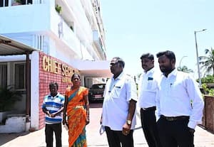 புதுச்சேரி தலைமை செயலகத்தை ஜப்தி செய்ய வந்ததால் பரபரப்பு