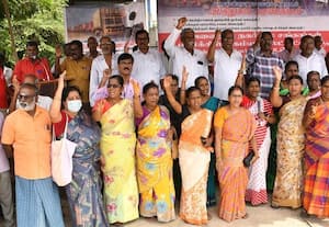 விபத்துக்களை தடுக்க கோரி ஜோதிநகரில் போராட்டம்