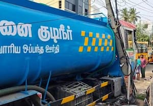 மெட்ரோ ஒப்பந்த குடிநீர் லாரி மோதியதில் பூந்தமல்லியில் இருவர் பலி; ஒருவர் காயம்