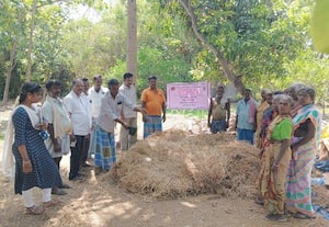 விவசாயிகளுக்கு உரம் தயாரிப்பு பயிற்சி