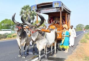 பகவத் கீதை விழிப்புணர்வு பாதயாத்திரை இஸ்கான் குழுவினர் ராமநாதபுரம் வருகை