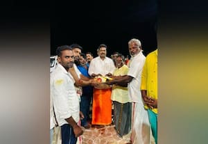 கெங்கையம்மன் கோவில் திருப்பணிக்கு நிதி வழங்கல்