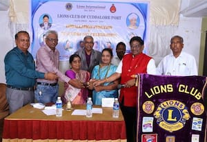 அரிமா சங்க தலைவர் பதவியேற்பு