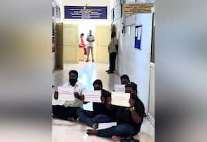 பட்டரைபெரும்புதுார் ஏரியில் மண் கொள்ளையை கண்டித்து கலெக்டர் அலுவலகத்தில் தர்ணா
