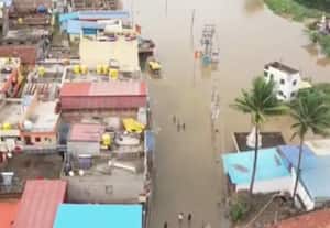 மஹாராஷ்டிரா அணை திறப்பால் பெலகாவியில் வெள்ளம்; கோகாக் நகரில் பொது மக்கள் தவியாய் தவிப்பு