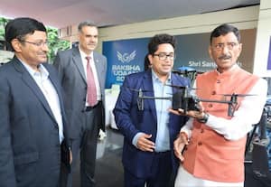 சென்னையில் ராணுவ ட்ரோன் உற்பத்தி ஆலை ராணுவ இணை அமைச்சர் அடிக்கல் நாட்டினார்