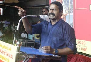 அணில் ஏன் அங்கிள்... அங்கிள் என்று கத்துகிறது: விஜயை விமர்சித்த சீமான்