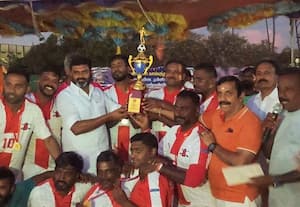 ஐவர் கால்பந்து போட்டி; கோவை அணிக்கு கோப்பை
