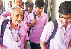 பாலிடெக்னிக் கல்லுாரியில் படிக்கும் 72 வயது மாணவர்