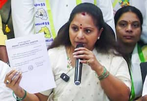 பிஆர்எஸ் கட்சியில் நேற்று சஸ்பெண்ட்... இன்று விலகல்: அறிவிப்பை வெளியிட்டார் கவிதா