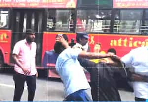 டிஜிபி அலுவலகம் முன் வி.சி தாக்குதல்: கத்தியை வீசி விரட்டிய அரசியல் தலைவர்