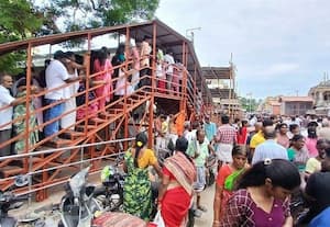 ராமேஸ்வரம் கோயிலில் குவிந்த பக்தர்கள்