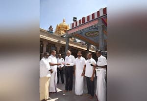 பழநி கோயிலுக்கு பேட்டரி பஸ்; டி.வி.எஸ்., குழுமம் வழங்கியது