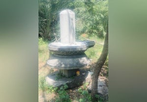 பழமையான சிவலிங்கம் உத்திரமேரூரில் கண்டெடுப்பு