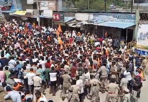  விநாயகர் ஊர்வலம் மீது கல்வீச்சு; மாண்டியாவில் 21 பேர் கைது; தடியடி