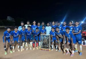 மாநில அளவில் கால்பந்து போட்டி எஸ்.ஆர்.எம்., பல்கலை முதலிடம்