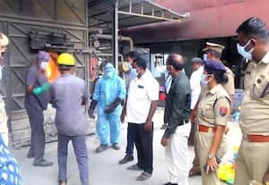 புதுச்சேரியில் பறிமுதல் செய்யப்பட்ட 56 கிலோ கஞ்சா தீ வைத்து அழிப்பு