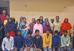 டில்லியில் சட்டவிரோதமாக தங்கியிருந்த வங்கதேசத்தினர் 25 பேர் கைது