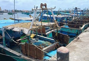 ஆறு நாளாக ராமேஸ்வரம் மீனவர் மீன் பிடிக்காமல் முடங்கினர்