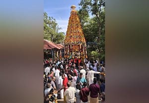 தென் திருப்பதி கோவில் தேரோட்டம்