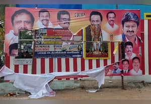 தேனியில் தி.மு.க.,கோஷ்டி பூசல் எம்.பி., பிறந்த நாள் பேனர் கிழிப்பு