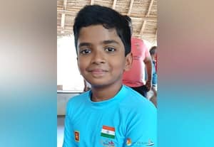 இலங்கை டூ தனுஷ்கோடி நீந்தி கடக்க மாற்றுத்திறனாளி சிறுவன் பயணம்