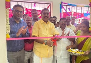 வி.மணவெளி பள்ளிக்கு கூடுதல் கட்டடம் திறப்பு
