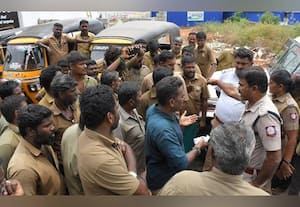 தேனி பஸ் ஸ்டாண்ட் அருகே ஆட்டோ நிறுத்துவதில் இருதரப்பு மோதல்;  நாளை அமைதி பேச்சுவார்த்தை