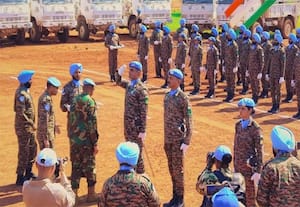 அமைதி காக்கும் பணியில் சிறப்பு: இந்திய வீரர்களுக்கு ஐநா அமைப்பு பாராட்டு