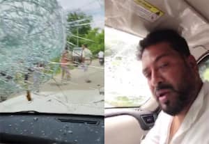 மேற்கு வங்கத்தில் வெள்ள பாதிப்பை பார்வையிட சென்ற பாஜ எம்பி மீது தாக்குதல்