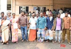 7 சதவீத இடஒதுக்கீடு கோரி அருந்ததியர் ஆர்ப்பாட்டம்