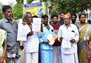 ஏரான்துறையில் ஆழ்குழாய் அமைத்து குடிநீர்  எடுப்பு: கிராம  மக்கள் எதிர்ப்பு 