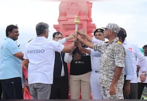 உடல் ஆரோக்கியத்திற்காக மாரத்தான் எஸ்.ஆர்.எம்., பல்கலையில் நிறைவு
