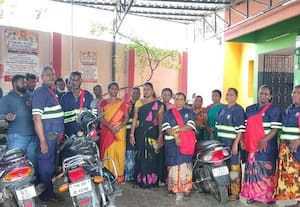 மேயரின் வார்டு ஆபீஸ் முற்றுகை துாய்மை பணியாளர்கள் கைது