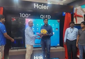 டார்லிங் ேஷாரூம்களில் 100 இன்ச் 'டிவி' அறிமுகம்