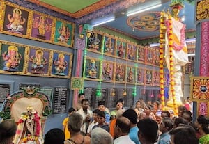 சாரம் சுப்ரமணிய சுவாமி கோவிலில் கந்த சஷ்டி விழா கொடியேற்றம்