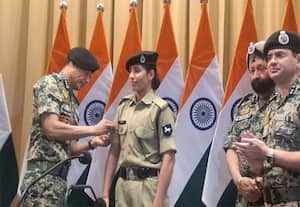 பிஎஸ்எப் வரலாற்றில் முதல்முறை: பணியில் சேர்ந்து 5 மாதத்தில் பதவி உயர்வு பெற்ற காவலர்
