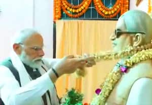 பீஹாரில் கர்ப்பூரி தாக்கூர் குடும்பத்தினருடன் உரையாடிய மோடி!