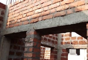 லின்டெல் பீம் அமைப்பதில் ஏற்படும் குறைபாடுகள் என்ன?