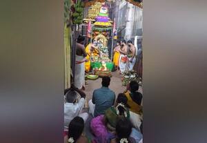 திருப்பரங்குன்றம் கோயிலில் சஷ்டி யாகசாலை பூஜை