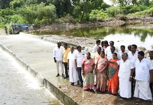 திண்டிவனத்தில் எம்.எல்.ஏ., ஆய்வு
