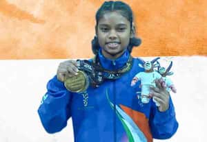 தங்கம் வென்றார் பிரிதீஸ்மிதா: யூத் விளையாட்டு பளுதுாக்குதலில்