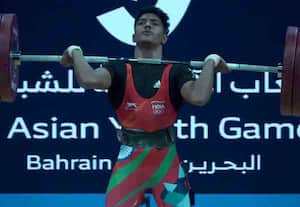 ஆசிய யூத் விளையாட்டு பளுதுாக்குதல்: வெள்ளி வென்றார் மகாராஜன்