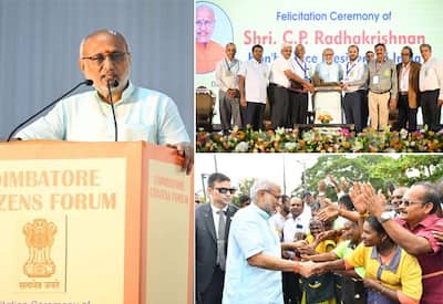  ஒட்டுமொத்த தமிழர்களுக்கும் கிடைத்த மரியாதை: துணை ஜனாதிபதி சி.பி.ராதாகிருஷ்ணன் பேச்சு