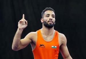 தங்கம் வென்றார் சுஜீத் *  உலக மல்யுத்த சாம்பியன்ஷிப்பில்...