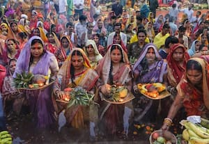 சத் பூஜை கொண்டாட்டம் நிறைவு: முதல்வர் ரேகா குப்தா வழிபாடு